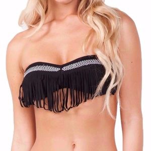 Rip Curl | Fringe bandeau bikini top